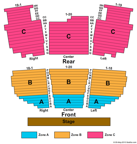 Skyline Stage At Navy Pier Seating Map